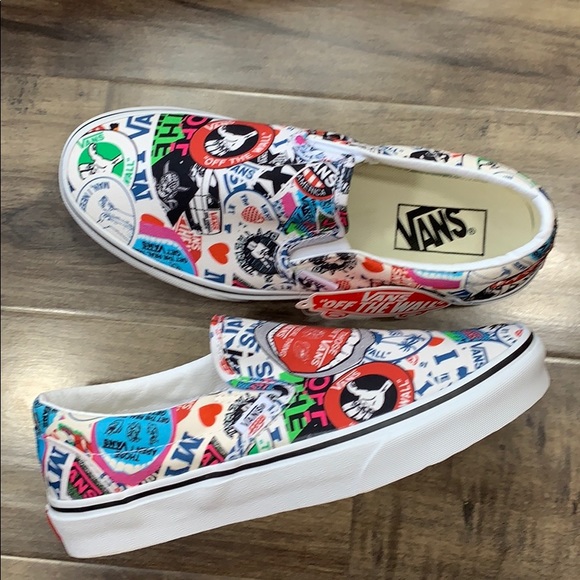 vans mash up slip on
